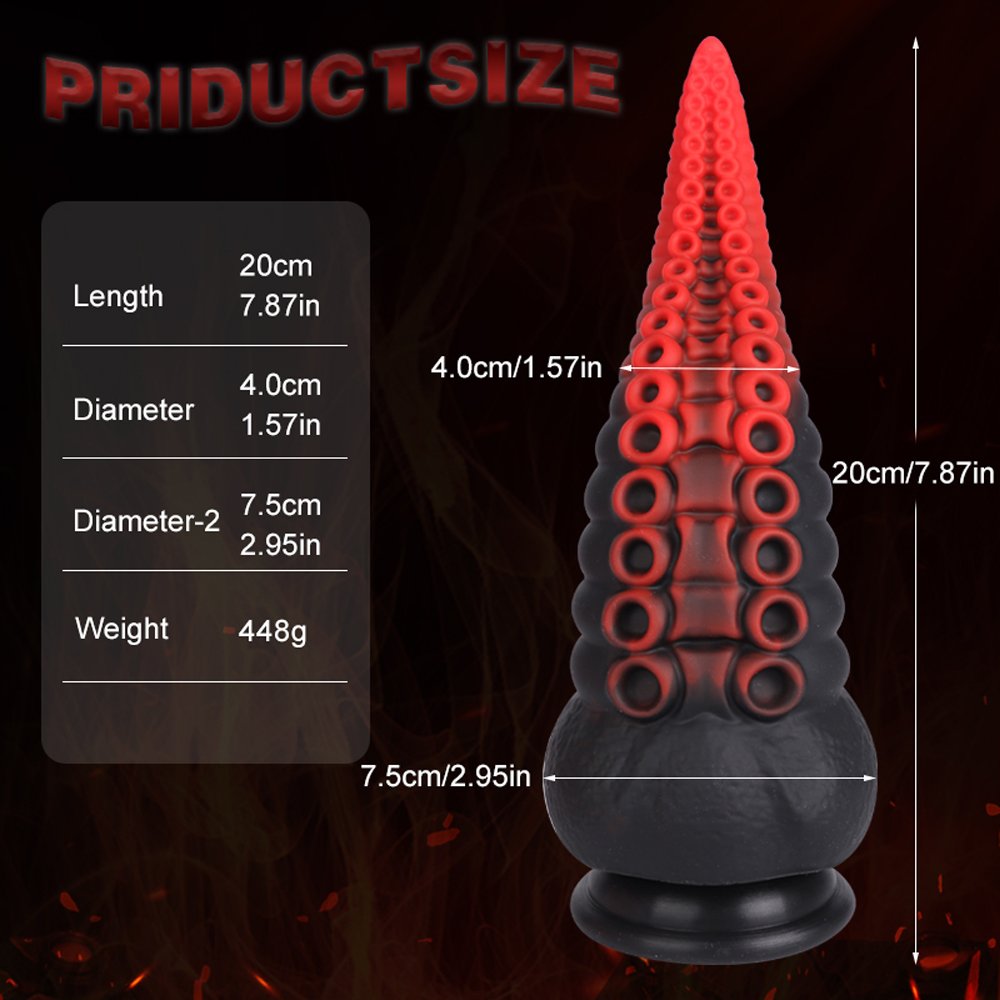 Red Octopus Dildo