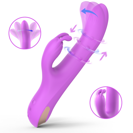 Cool Stick Rabbit Vibrator - Purple