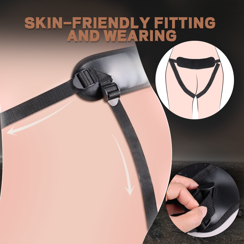 Remote controlled vibrating strapon