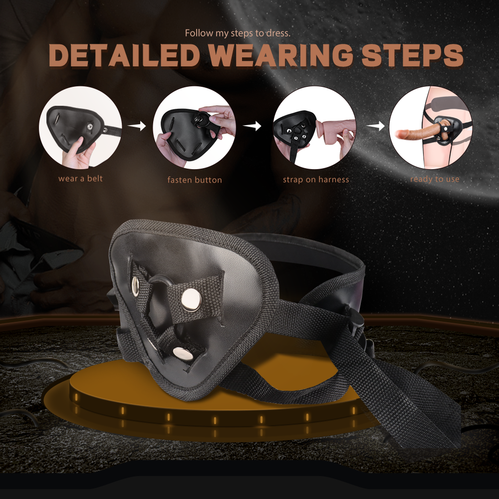 Remote controlled vibrating strapon