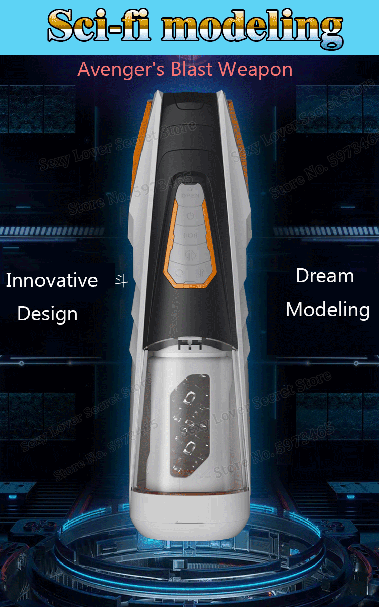 The Avenger Telescopic rotating aircraft cup.