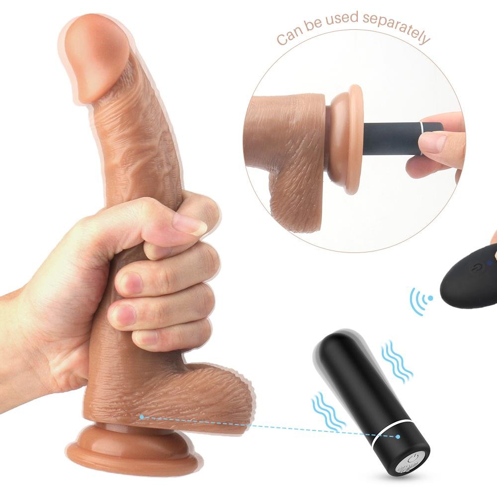 Remote Controlled Croods 2 in 1 Vibrating Dildo