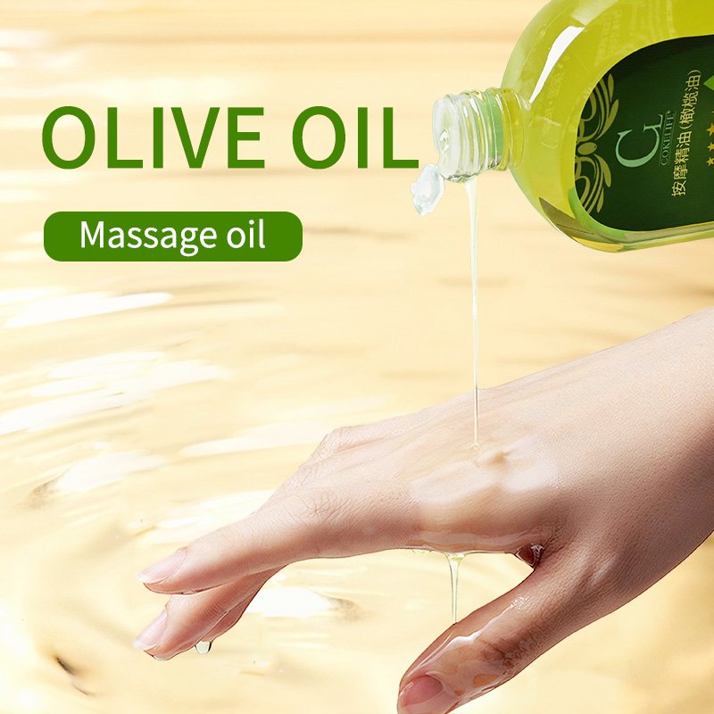 Olive massage oil