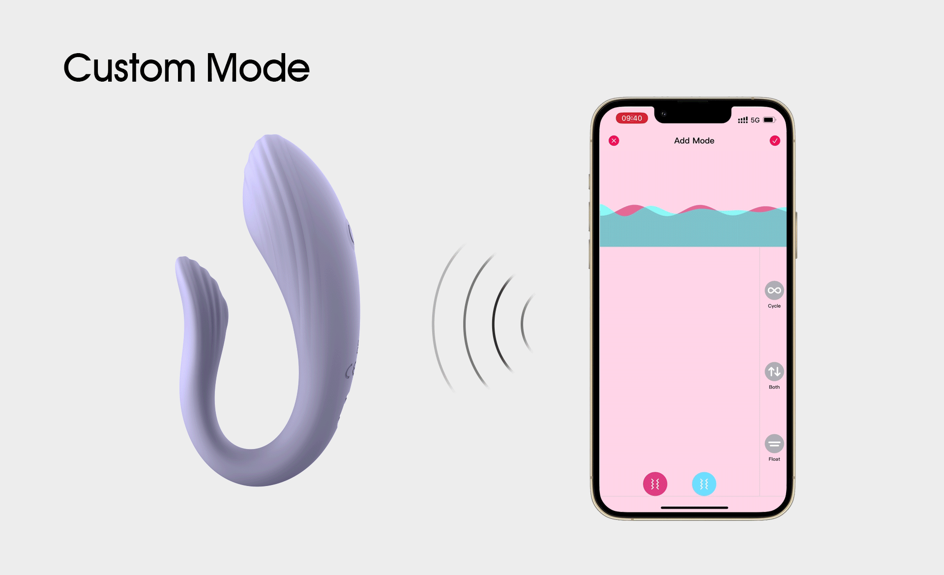 Sheila App Controlled Vibrator
