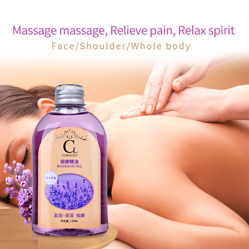 Lavender massage oil