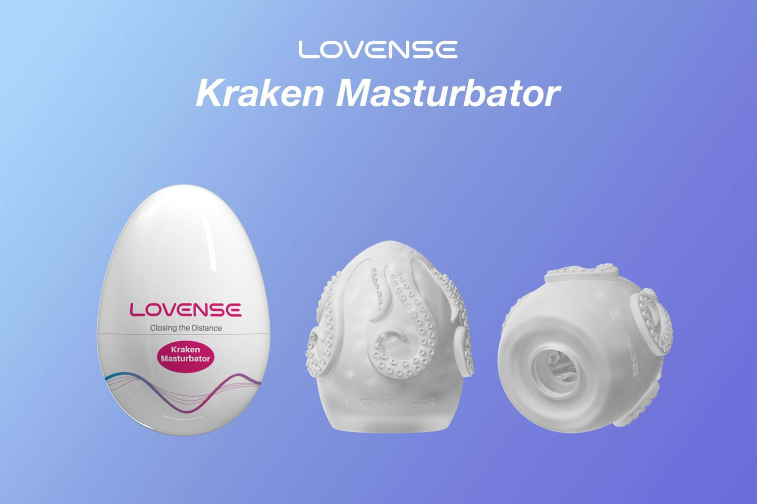 Kraken Lovense Male Masturbator Egg