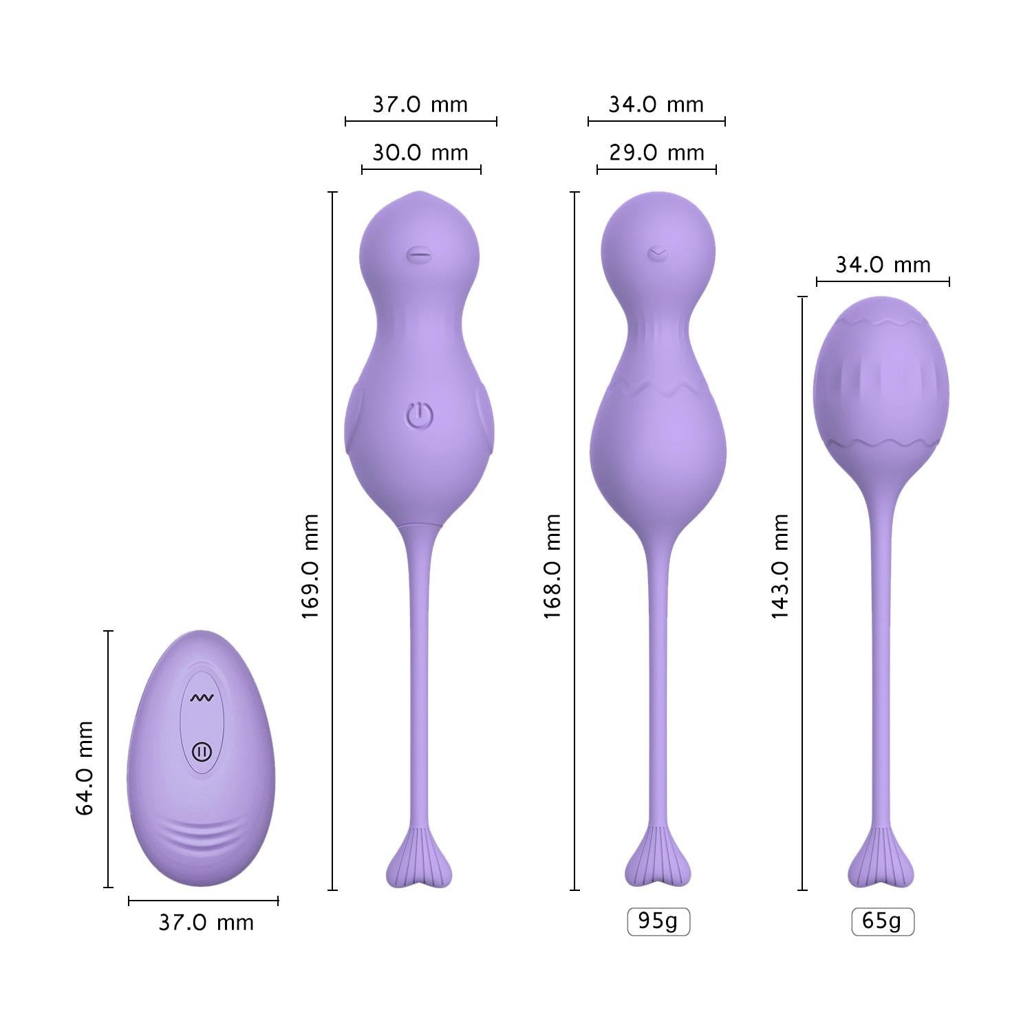 Heidi 3 in 1 remote control Kegel