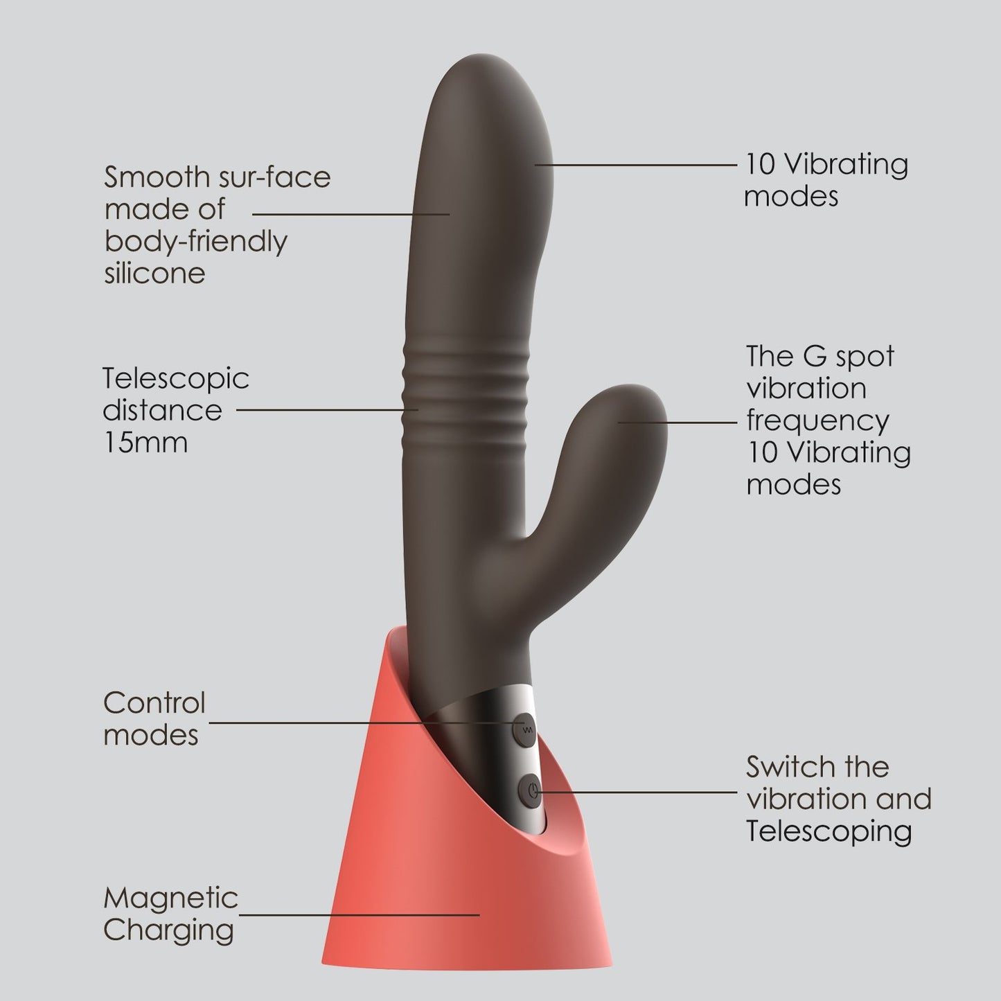Hailey Rabbit Vibrator