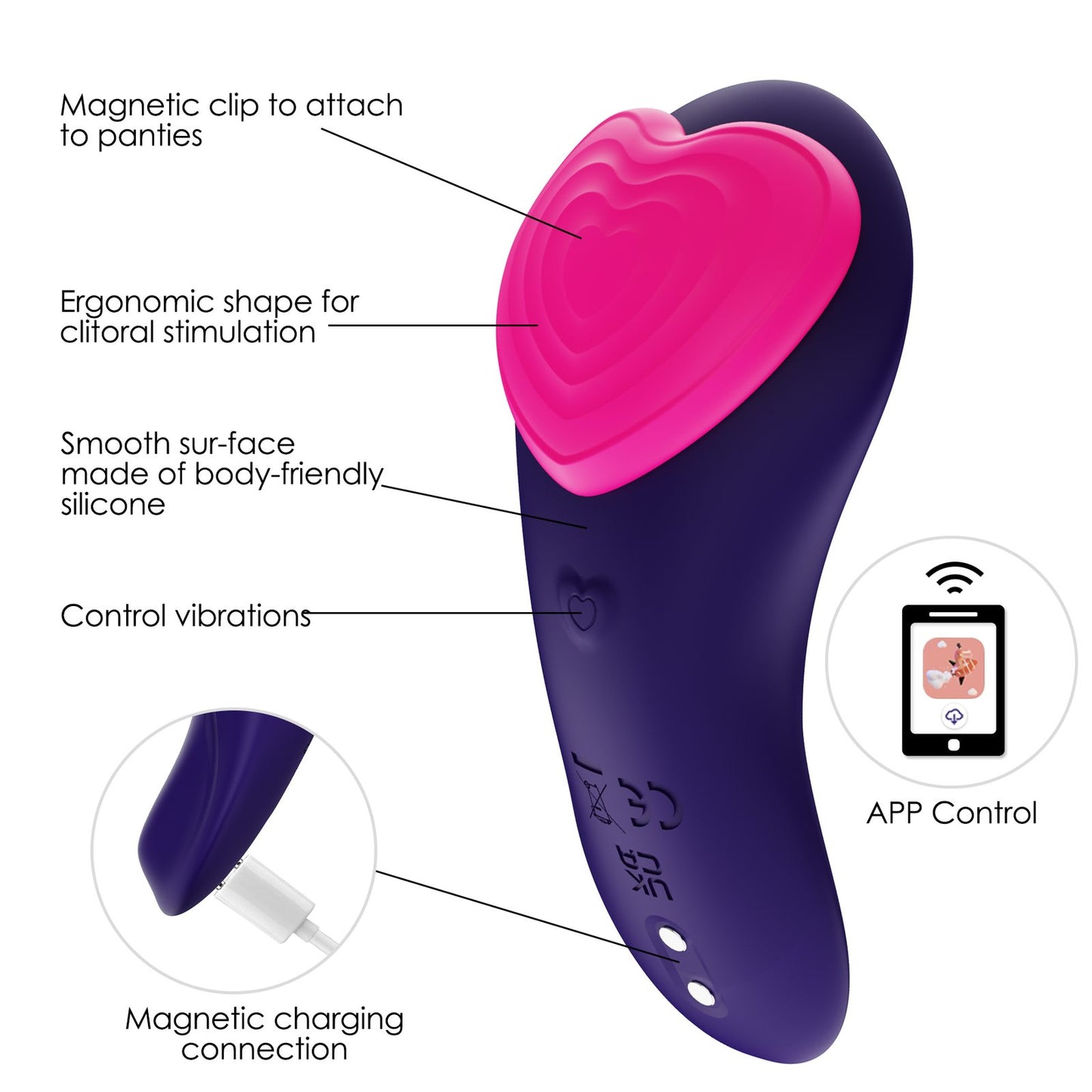 Caroline App Controlled Panty Vibrator