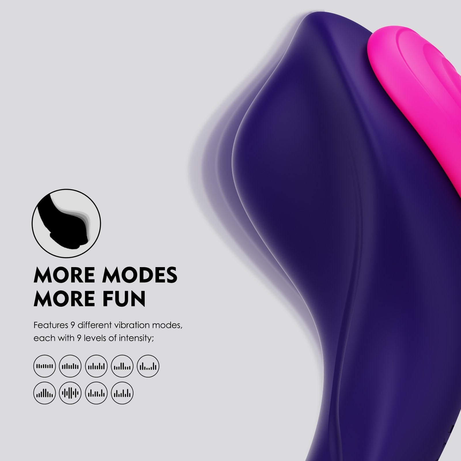 Caroline Remote controlled vibrator