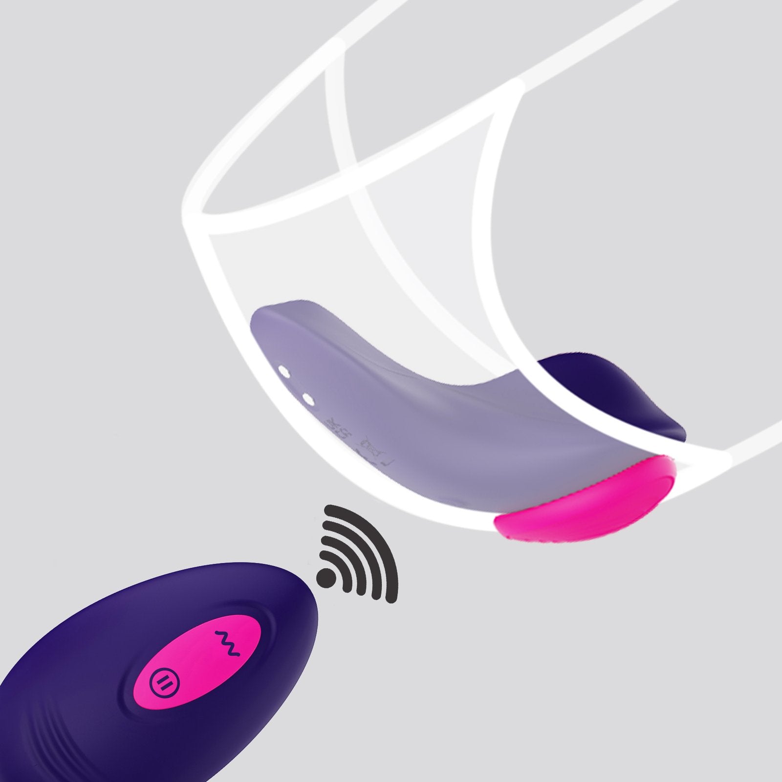 Caroline Remote controlled vibrator