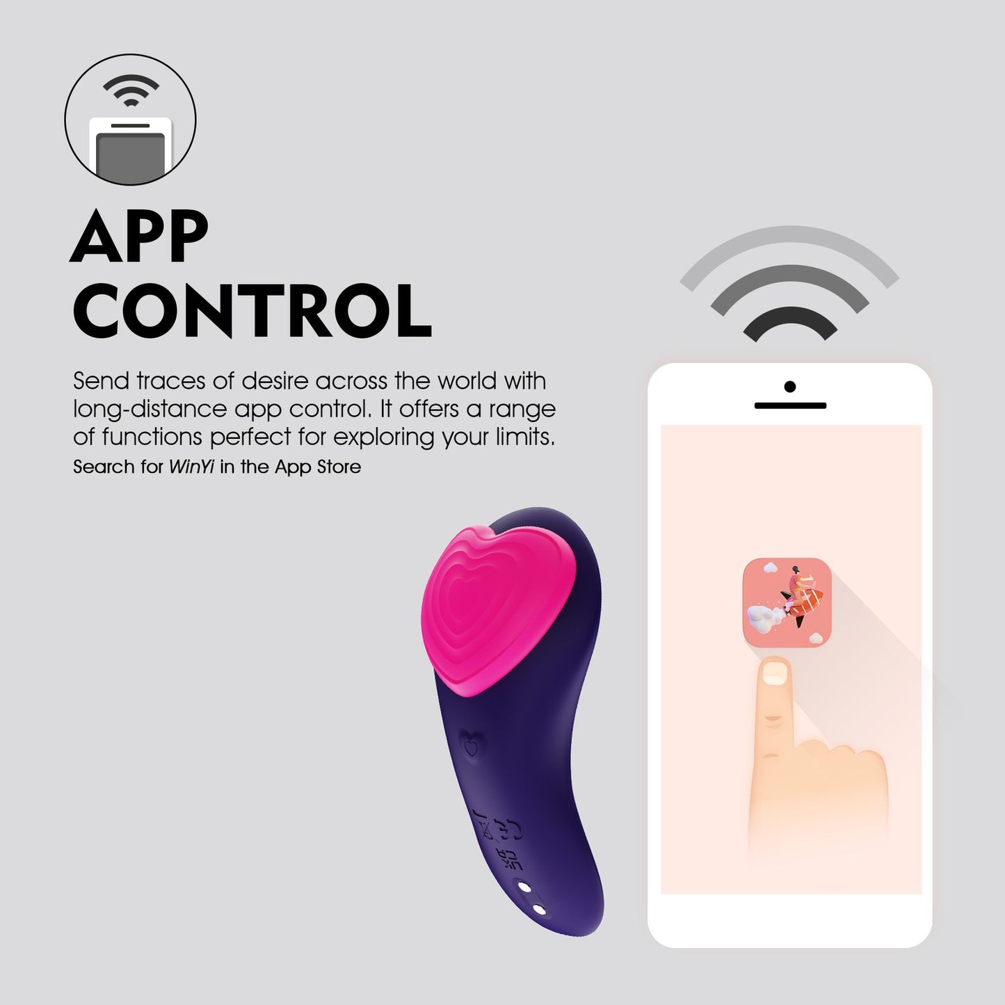 Caroline App Controlled Panty Vibrator