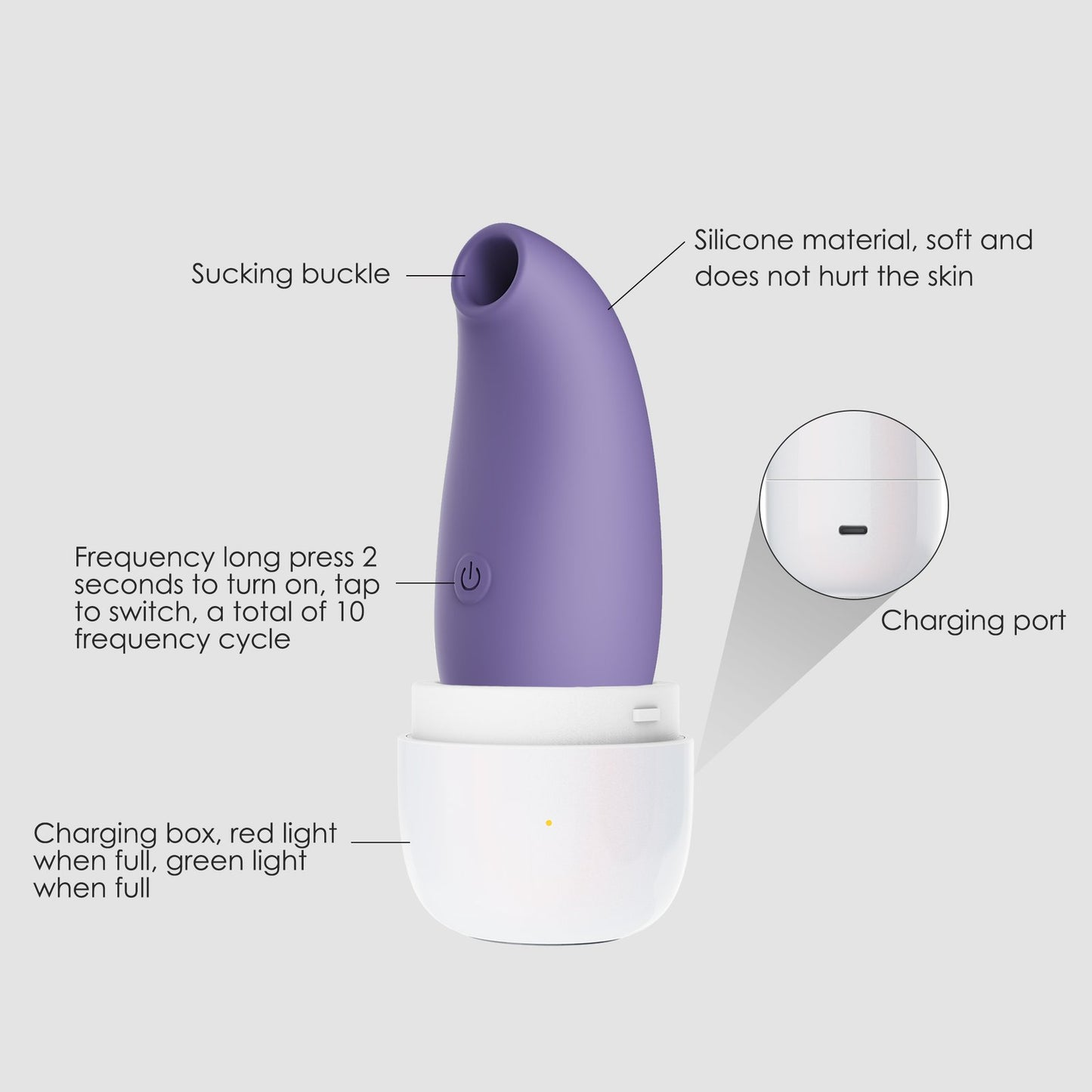 Amelia Suction Vibrator