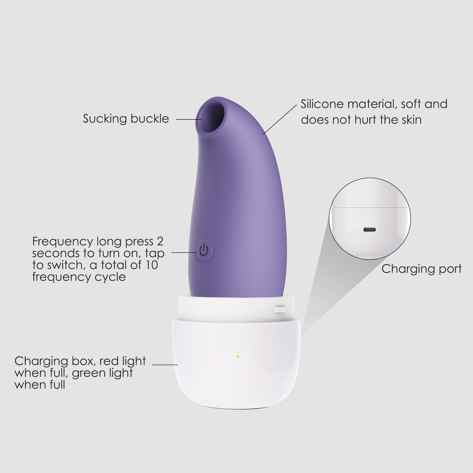 Amelia Suction Vibrator