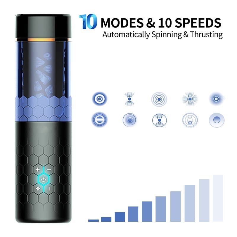 Swordsman Thrusting and Rotating Hands free cup