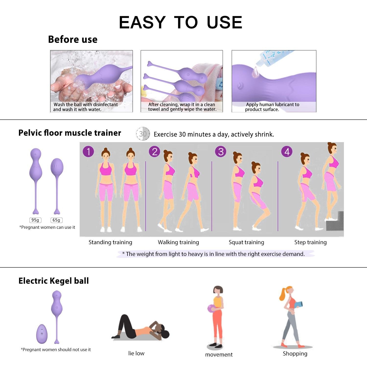 Heidi 3 in 1 remote control Kegel